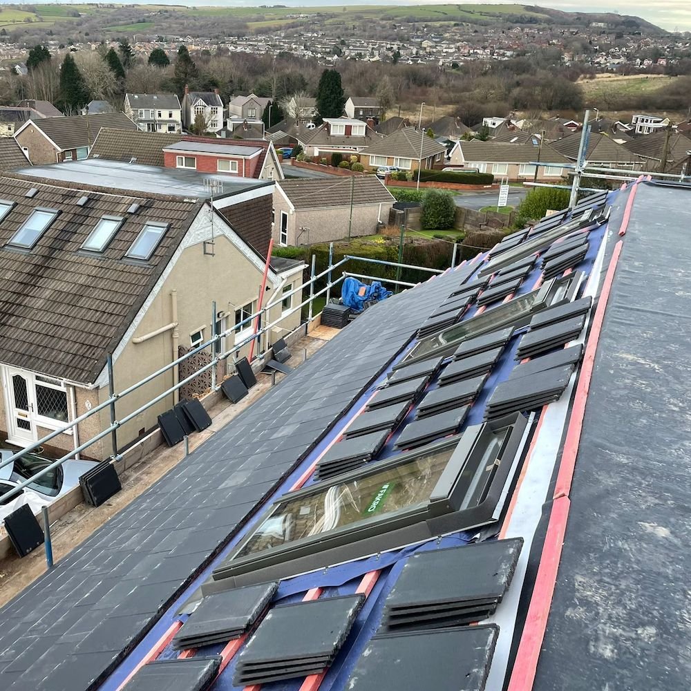 New roof, done by local building company Morstone