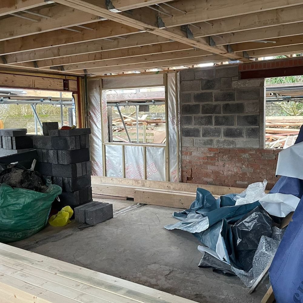 A photo of a home extension done by Morstone Build co, Swansea